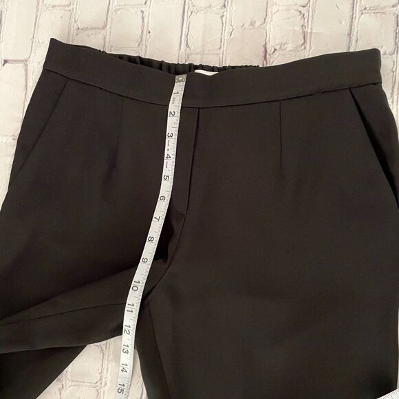 The Reset R Label Black Straight Pull On Elastic Waist Pants with Pockets M - Picture 6 of 9